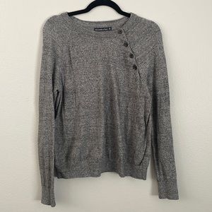 Gray Abercrombie & Fitch Sweater